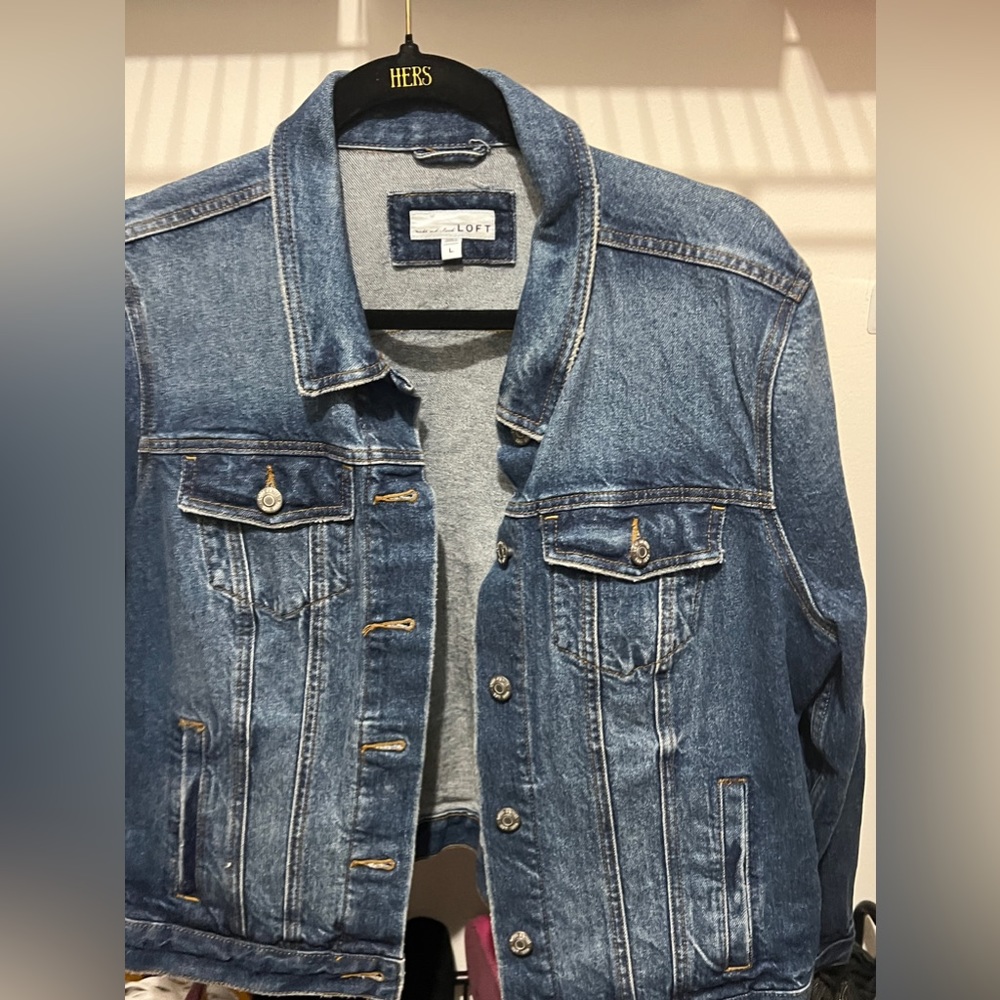 New denim jacket perfect for fall